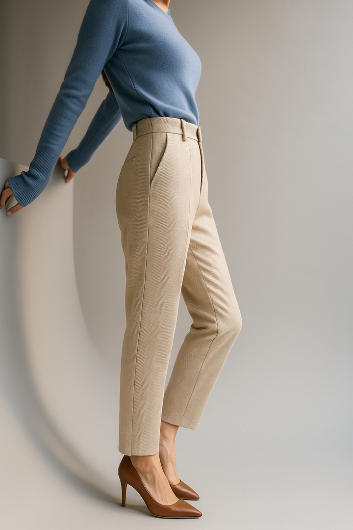 Camille Tailored Wool Pants