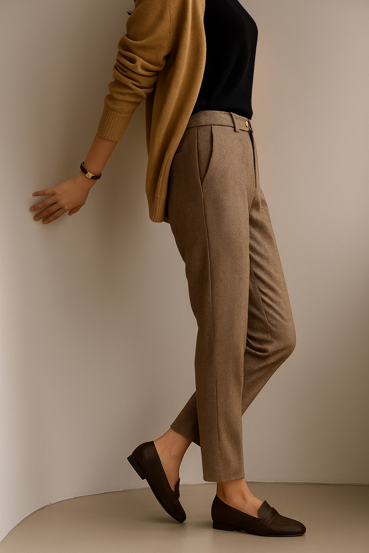 Camille Tailored Wool Pants