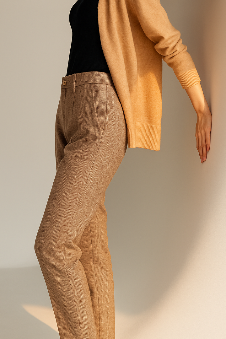 Camille Tailored Wool Pants