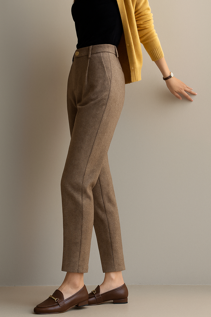 Camille Tailored Wool Pants