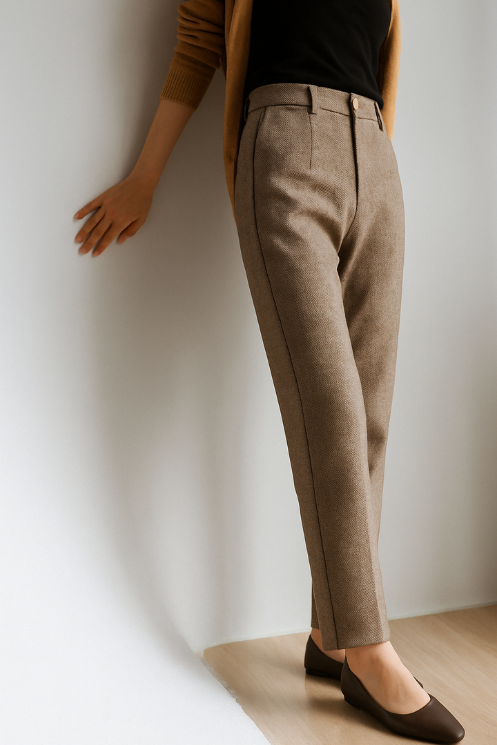Camille Tailored Wool Pants