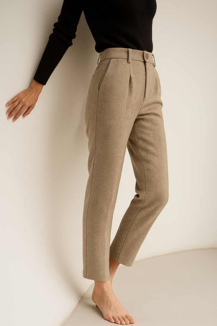 Camille Tailored Wool Pants
