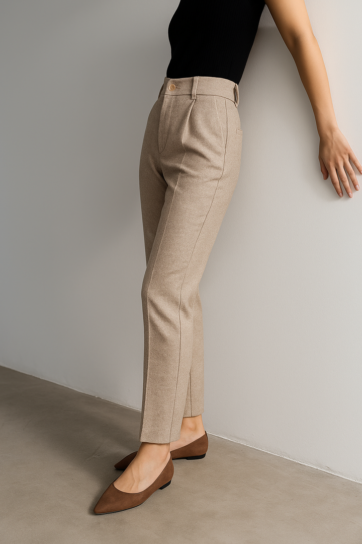 Camille Tailored Wool Pants