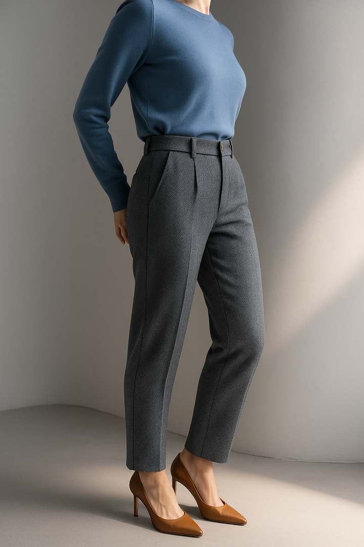 Camille Tailored Wool Pants