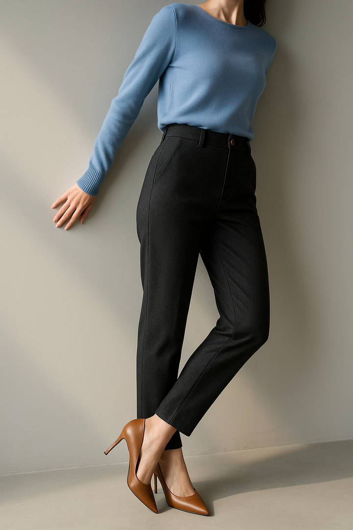 Camille Tailored Wool Pants