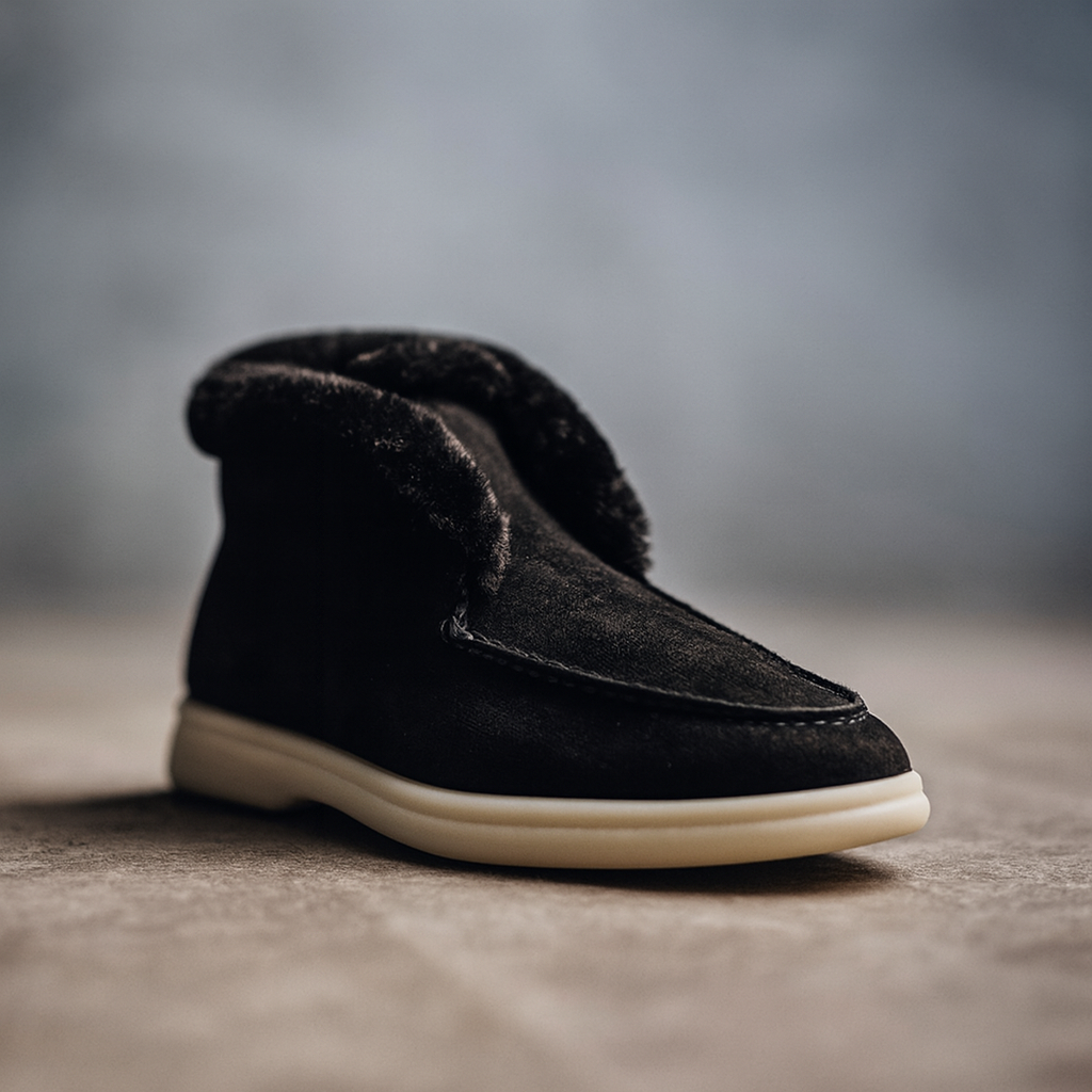 Lila Shearling Loafer Boots