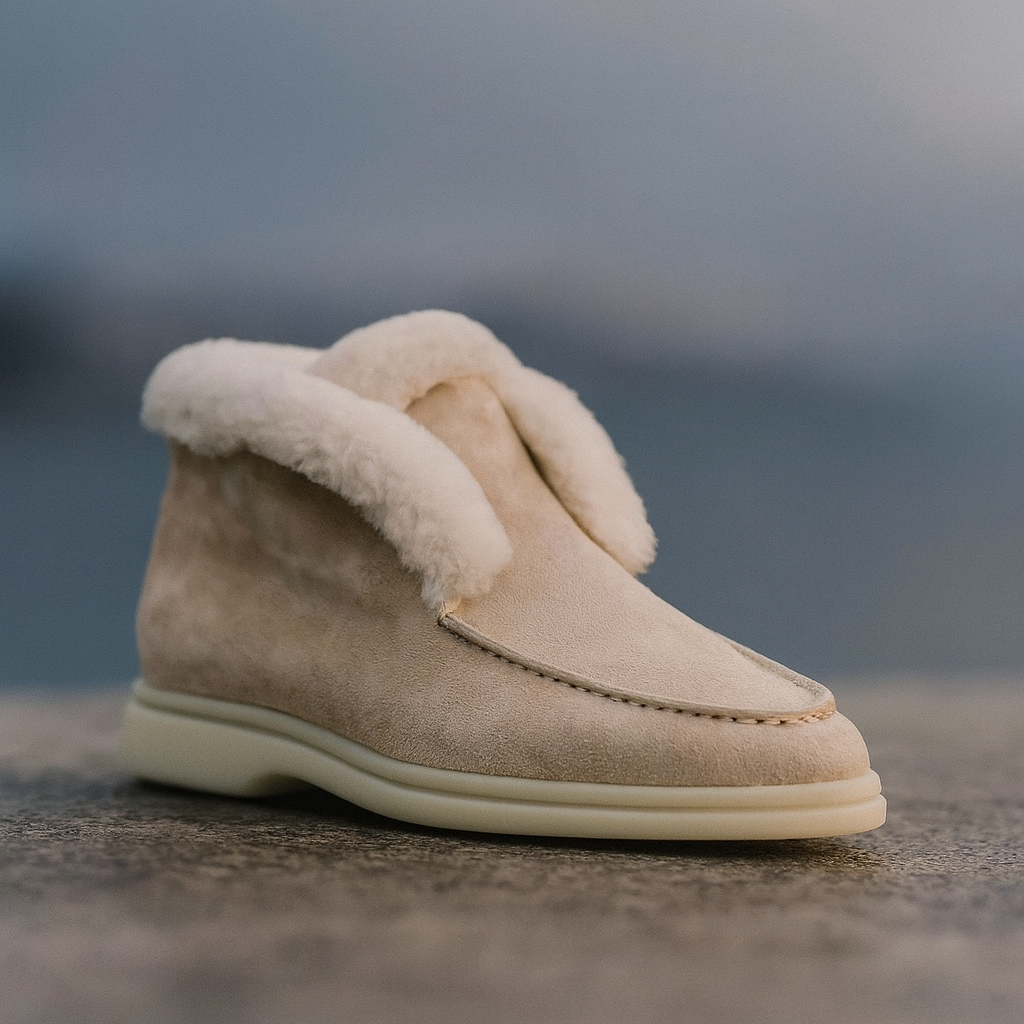 Lila Shearling Loafer Boots