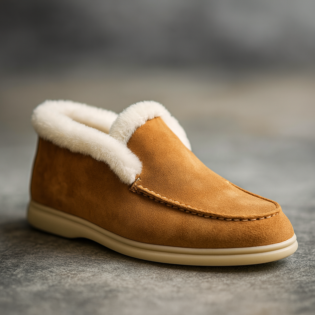 Lila Shearling Loafer Boots