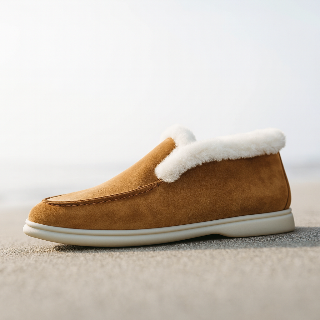 Lila Shearling Loafer Boots