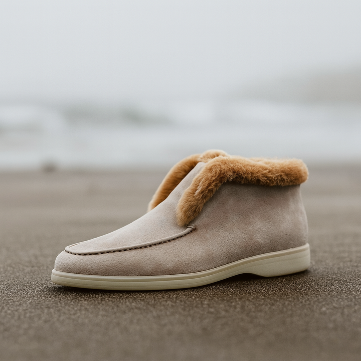 Lila Shearling Loafer Boots