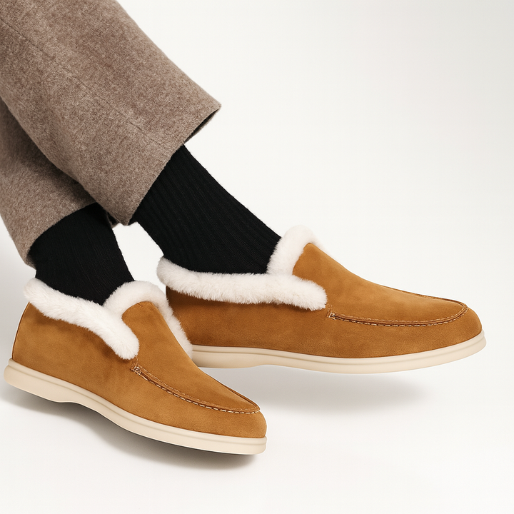 Lila Shearling Loafer Boots