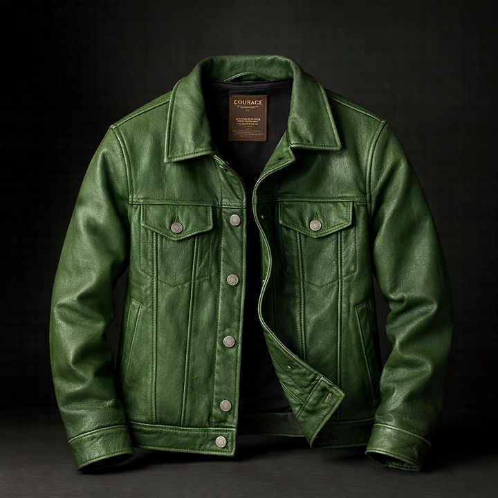 Vintage Fade Leather Jacket