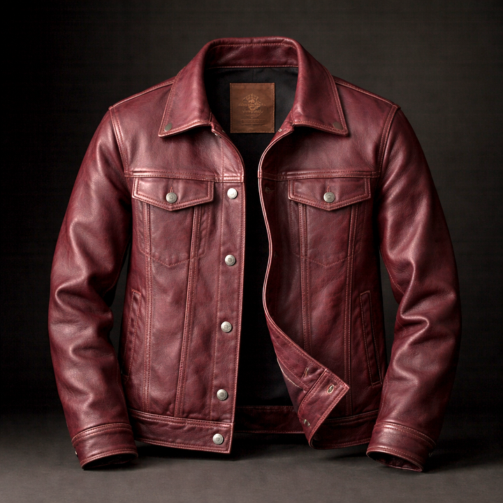 Vintage Fade Leather Jacket