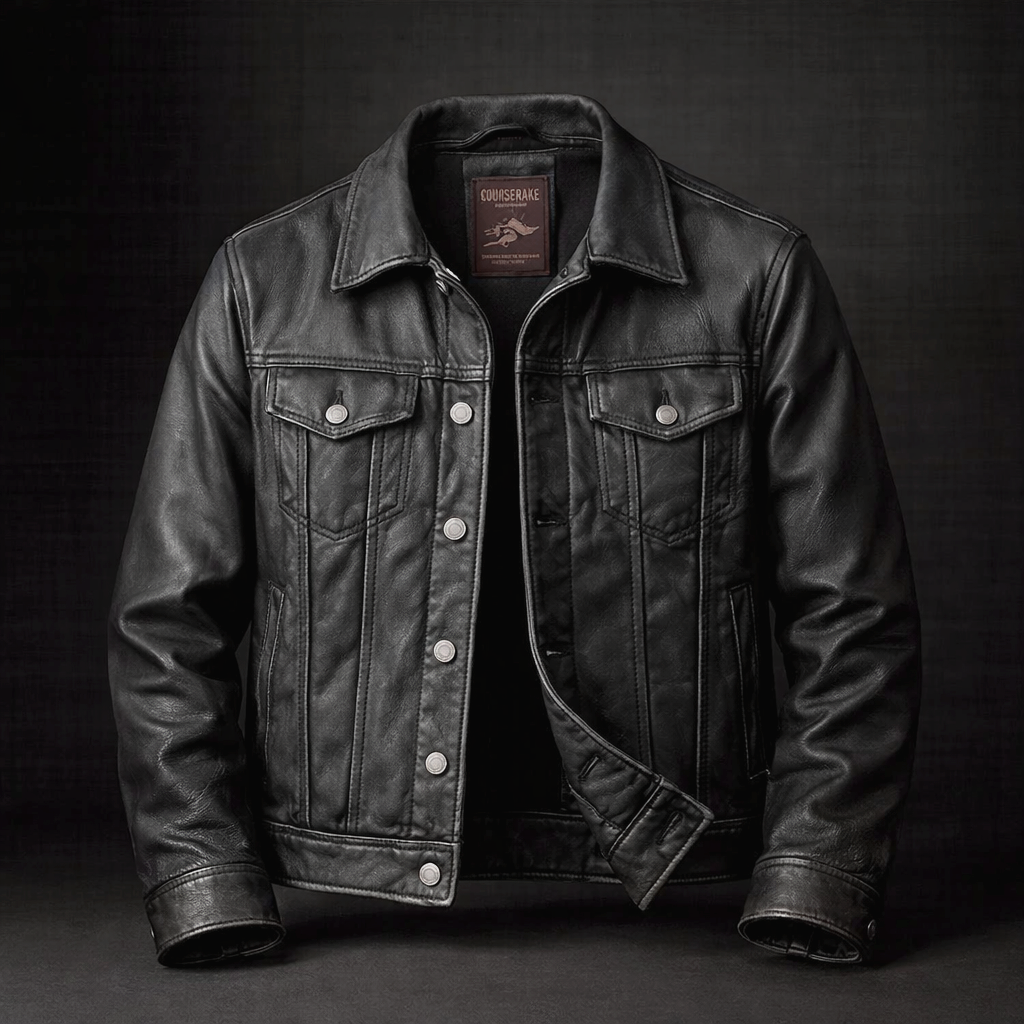 Vintage Fade Leather Jacket