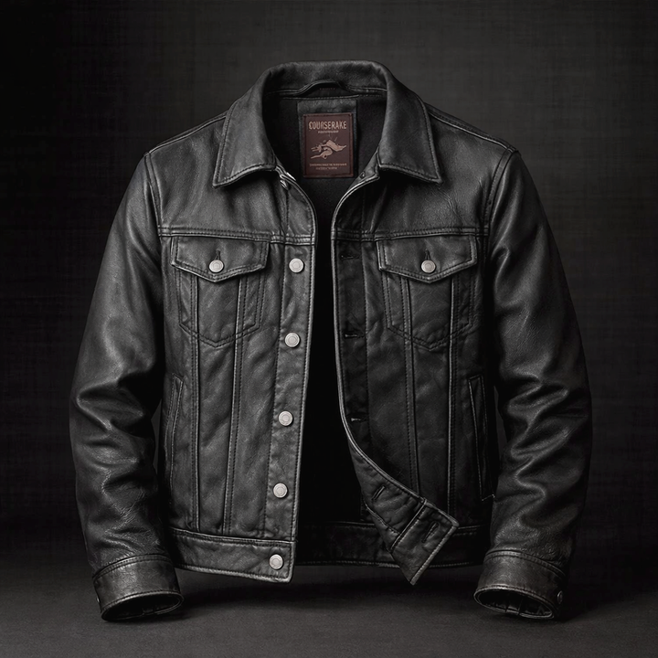 Vintage Fade Leather Jacket