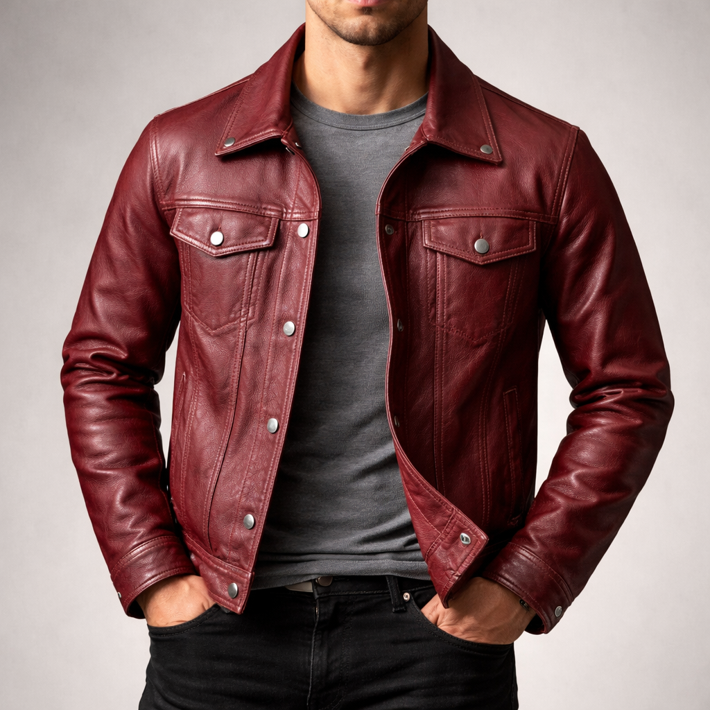 Vintage Fade Leather Jacket