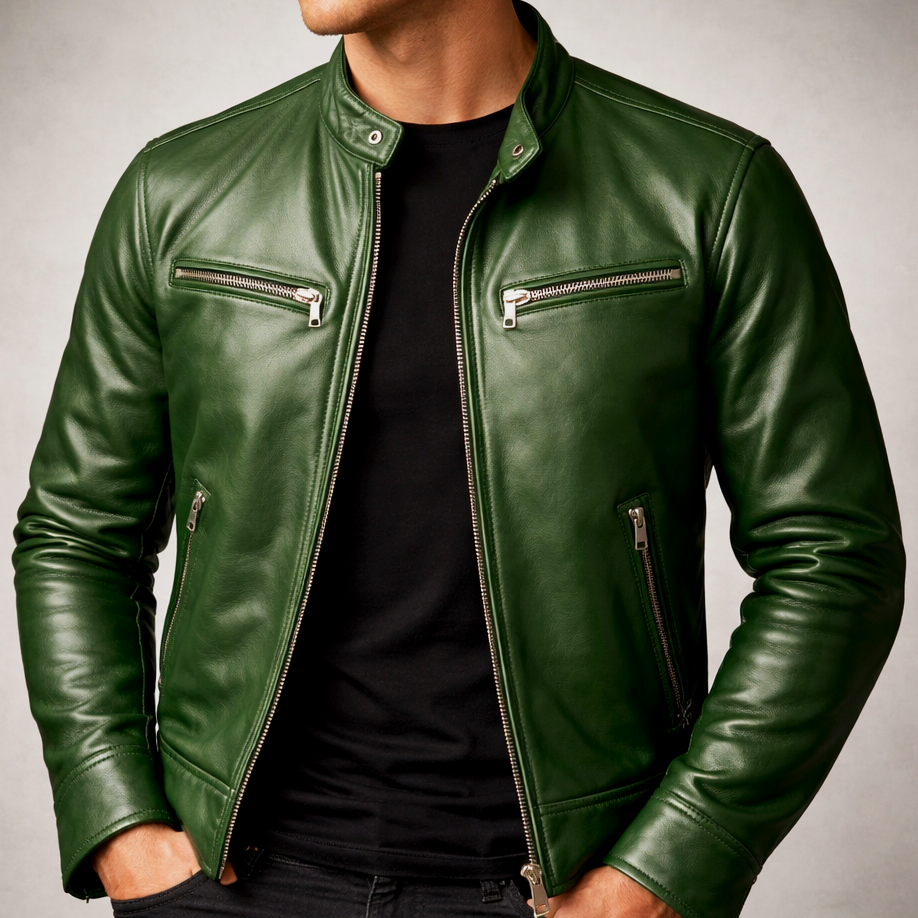Barger Vintage Leather Jacket X2