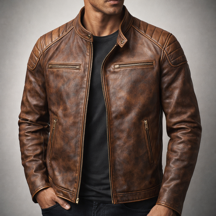 Barger Vintage Leather Jacket