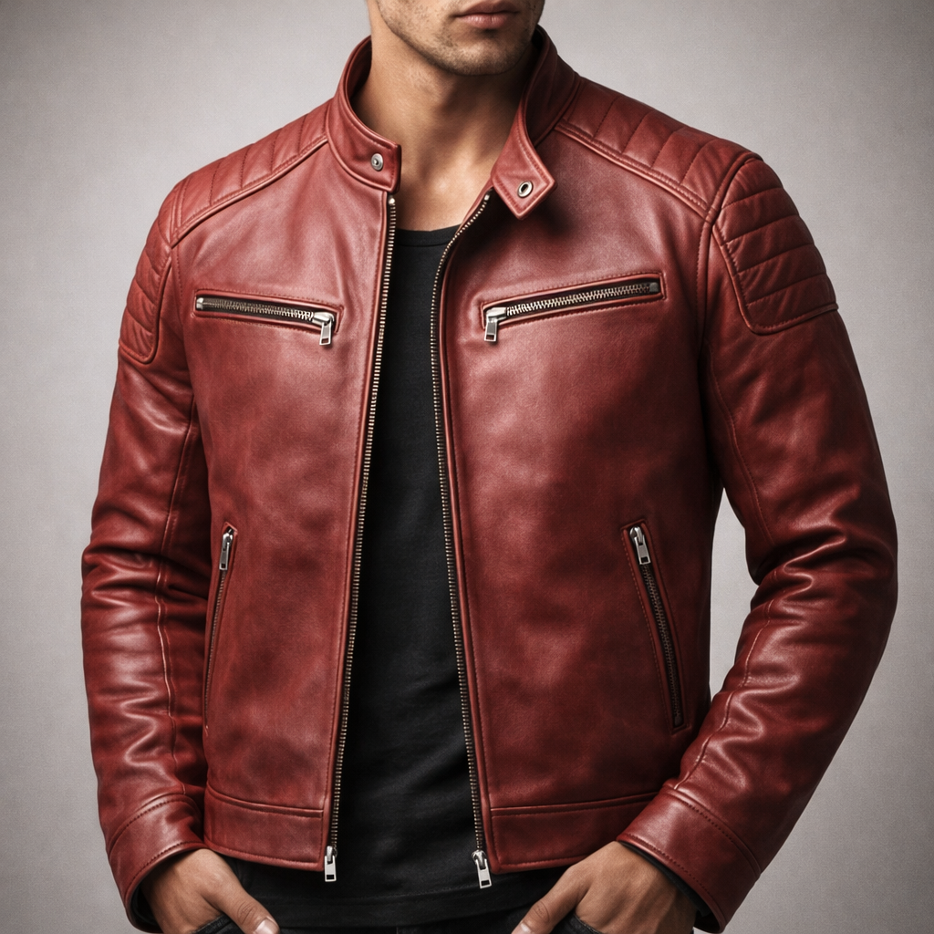 Barger Vintage Leather Jacket