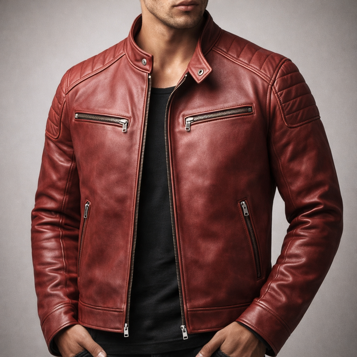 Barger Vintage Leather Jacket