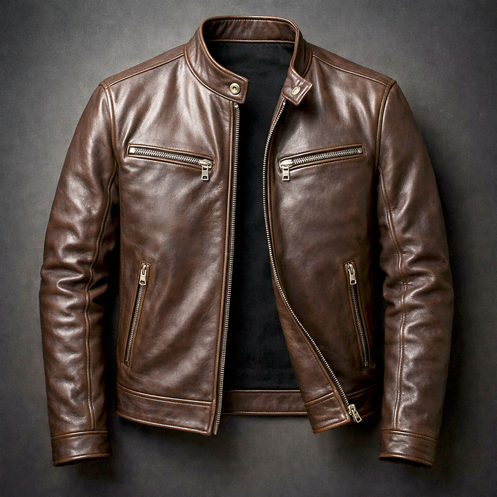 Barger Vintage Leather Jacket X2