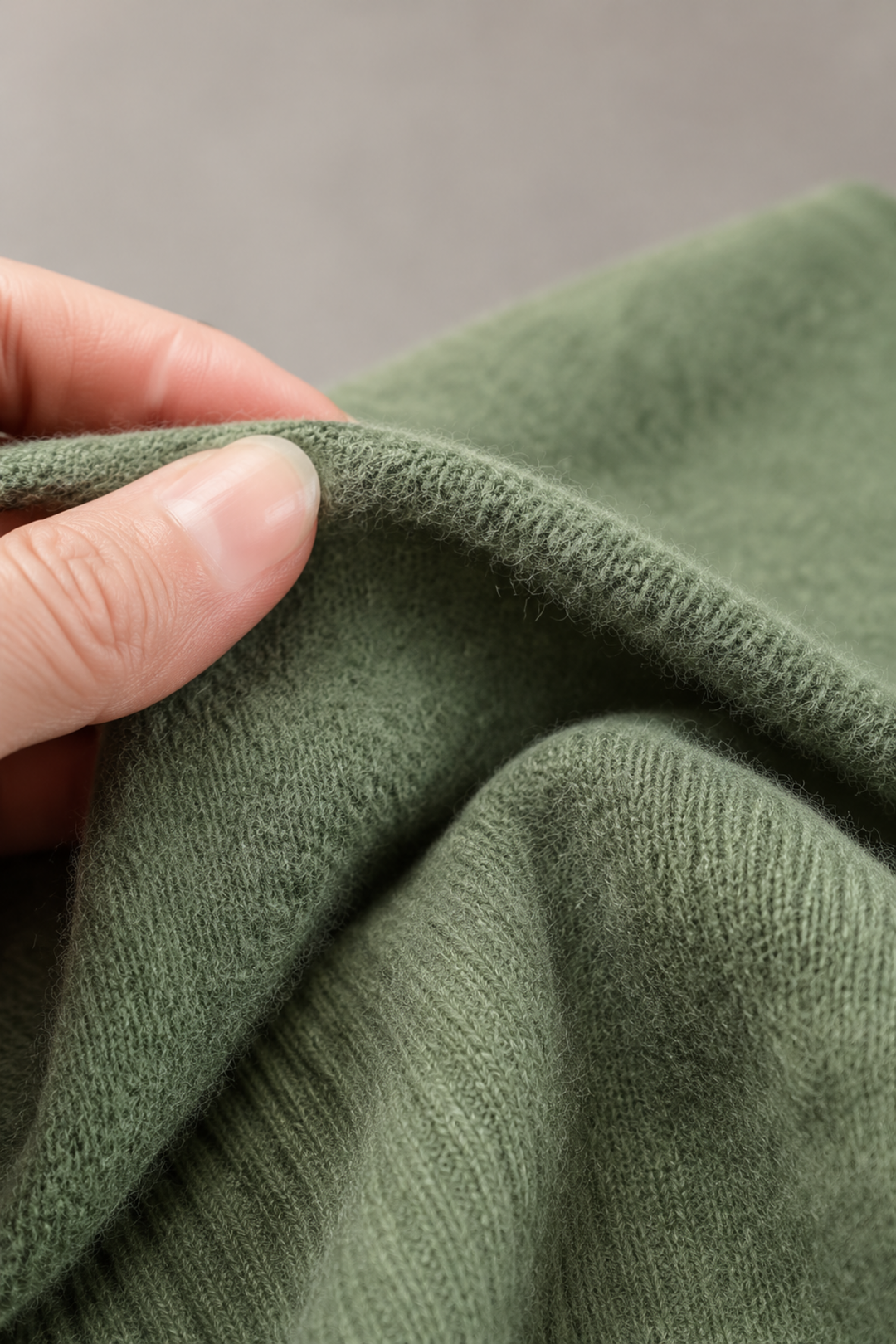 Anette | Warm sweater for cold days fabric texture close-up