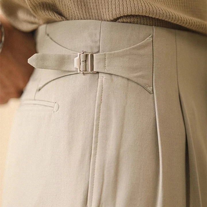 The Pinecrest Ridge Men’s High Waist Straight Leg Business Pants