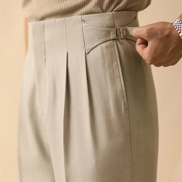 The Pinecrest Ridge Men’s High Waist Straight Leg Business Pants