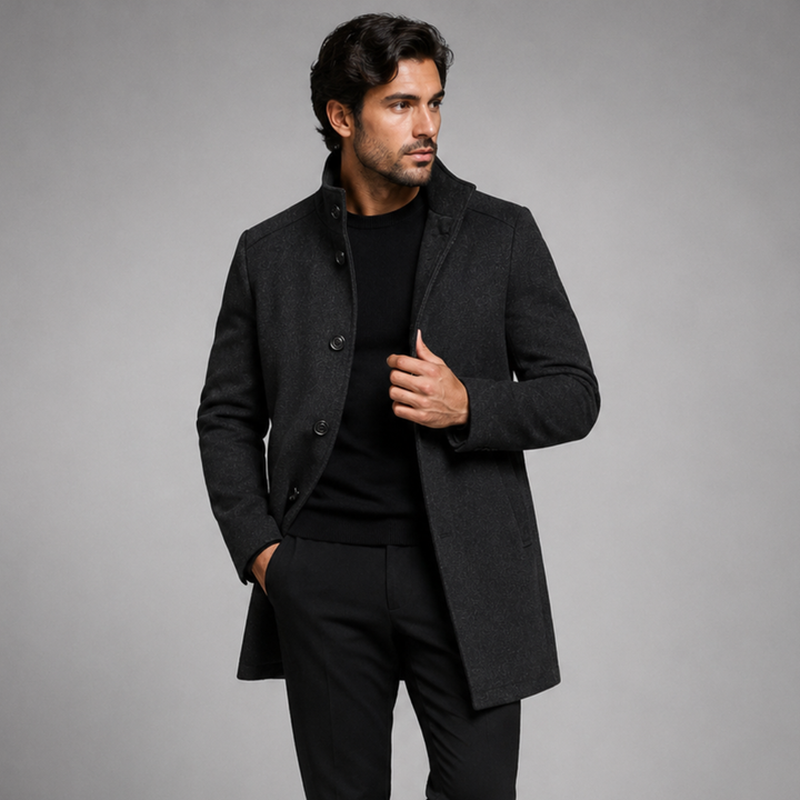 The Vienna Wool Coat – Men’s Classic Overcoat