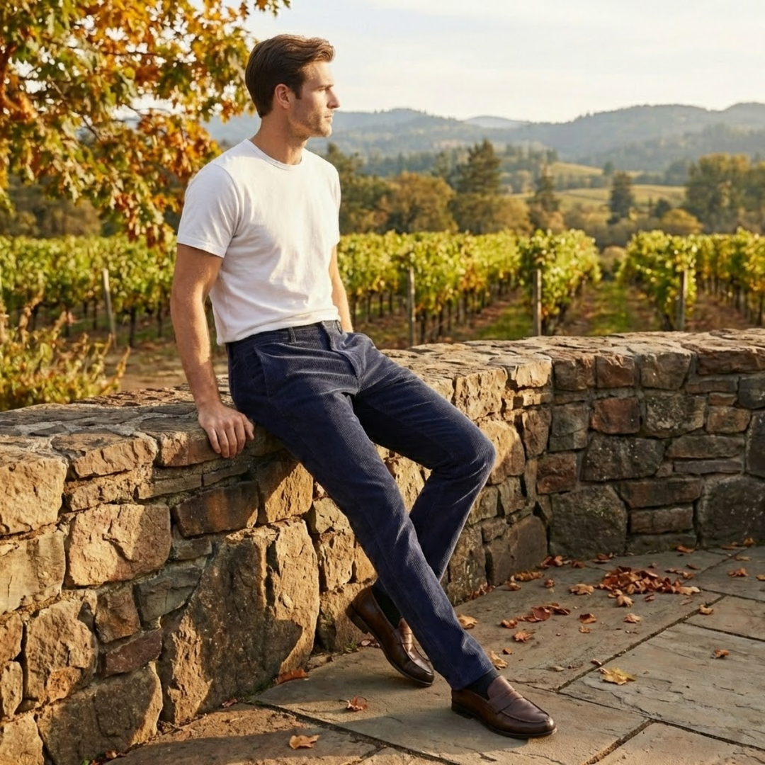 The Laurelwood Men’s Stretch Corduroy Casual Pants