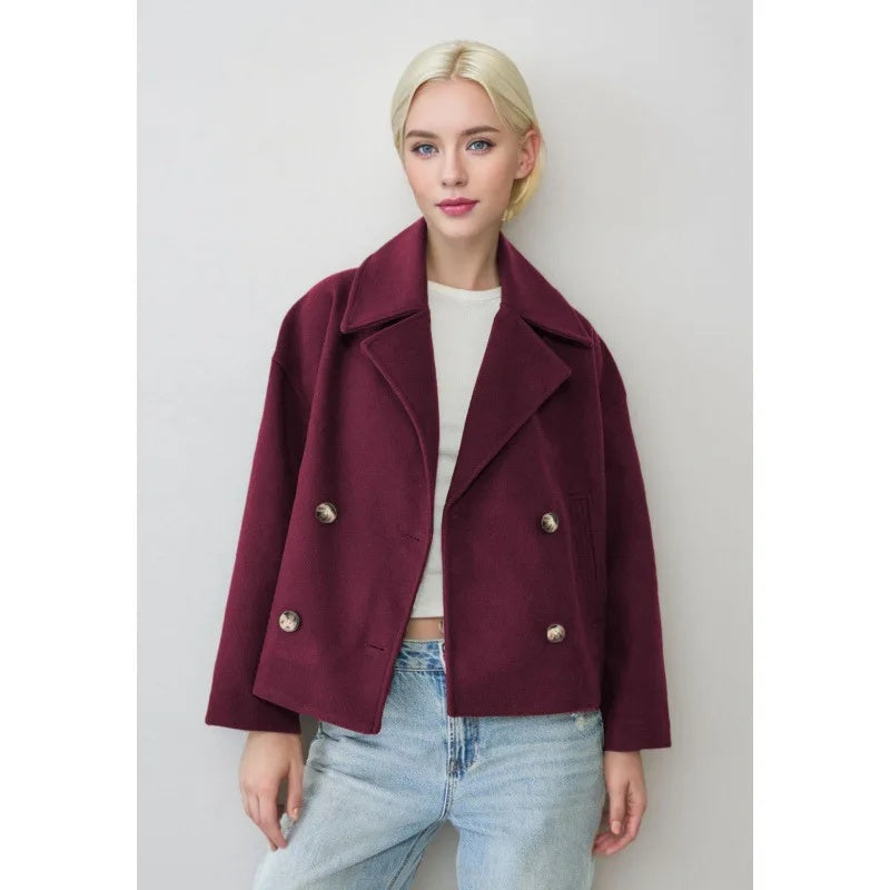 Bonnie | Double Breasted Cropped Jacket