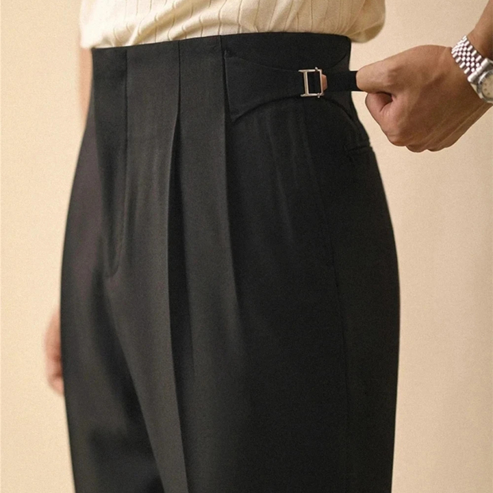 The Pinecrest Ridge Men’s High Waist Straight Leg Business Pants