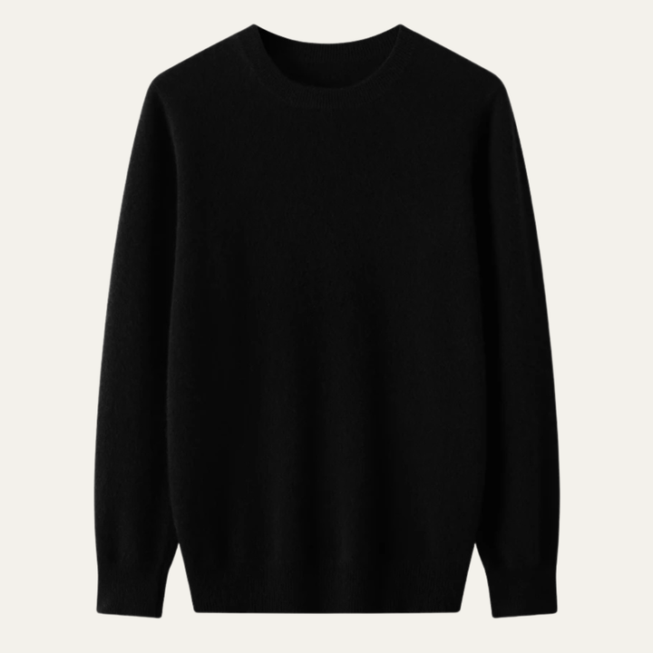 Merino Wool Crew Neck Winter Sweater