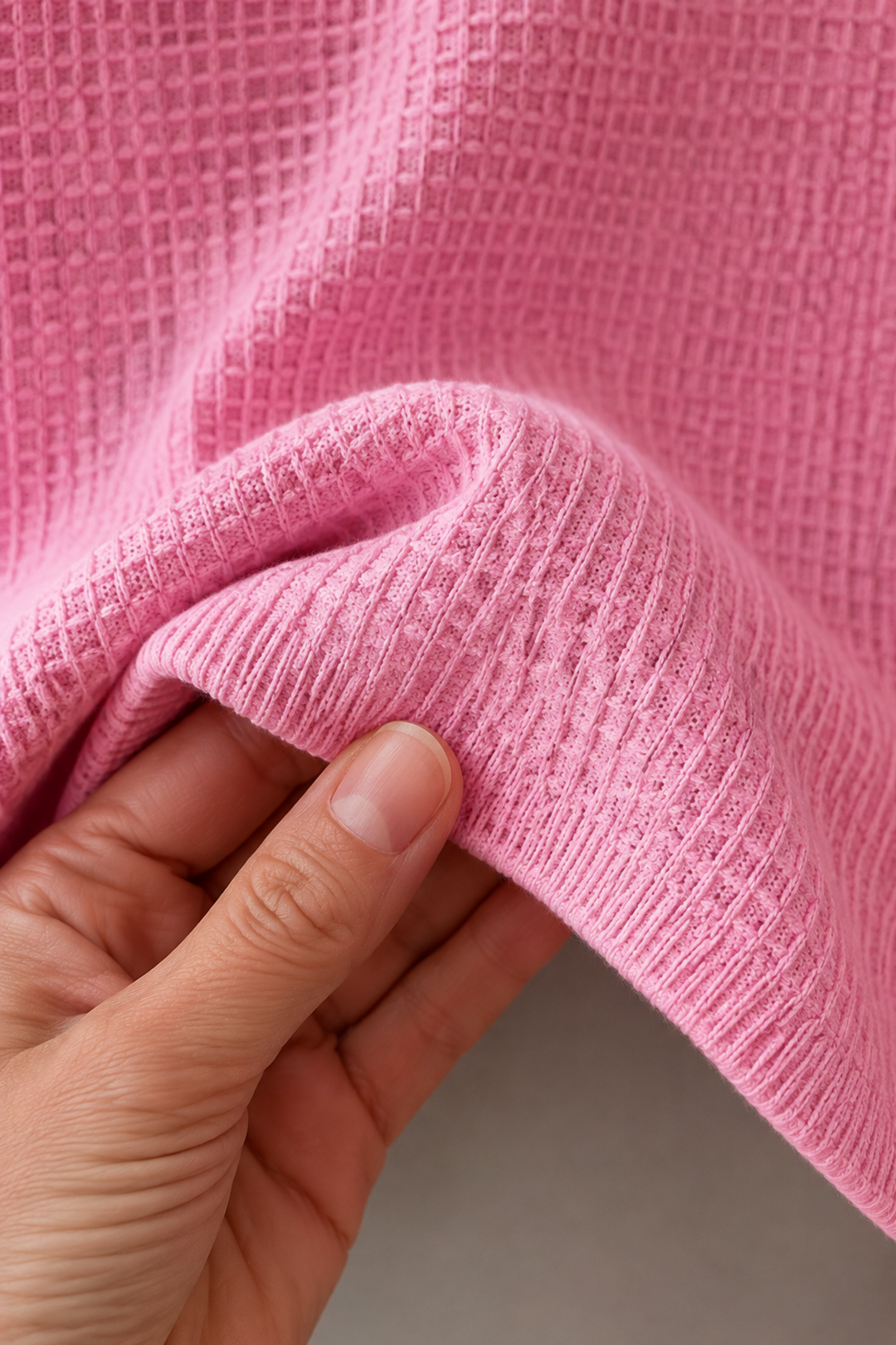 Nova | Classic Cotton Sweater for Everyday Comfort fabric texture close-up