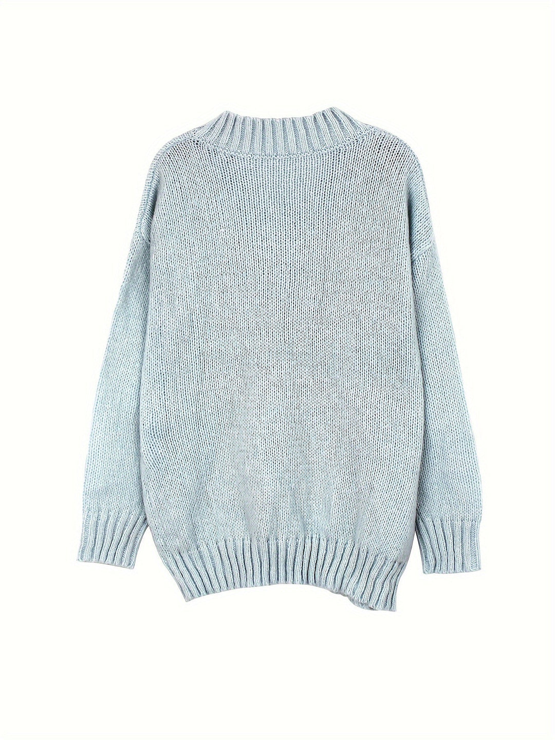 Brooklyn | Dragonfly Print V-Neck Sweater