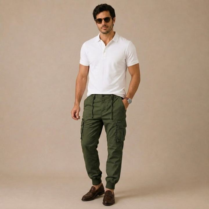 The Westbrook Men’s Cotton Casual Utility Pants with Pockets