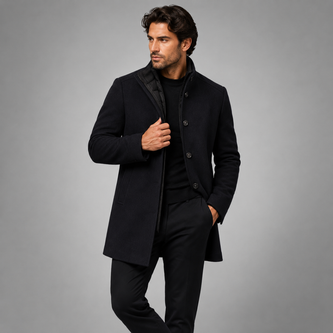 The Vienna Wool Coat – Men’s Classic Overcoat