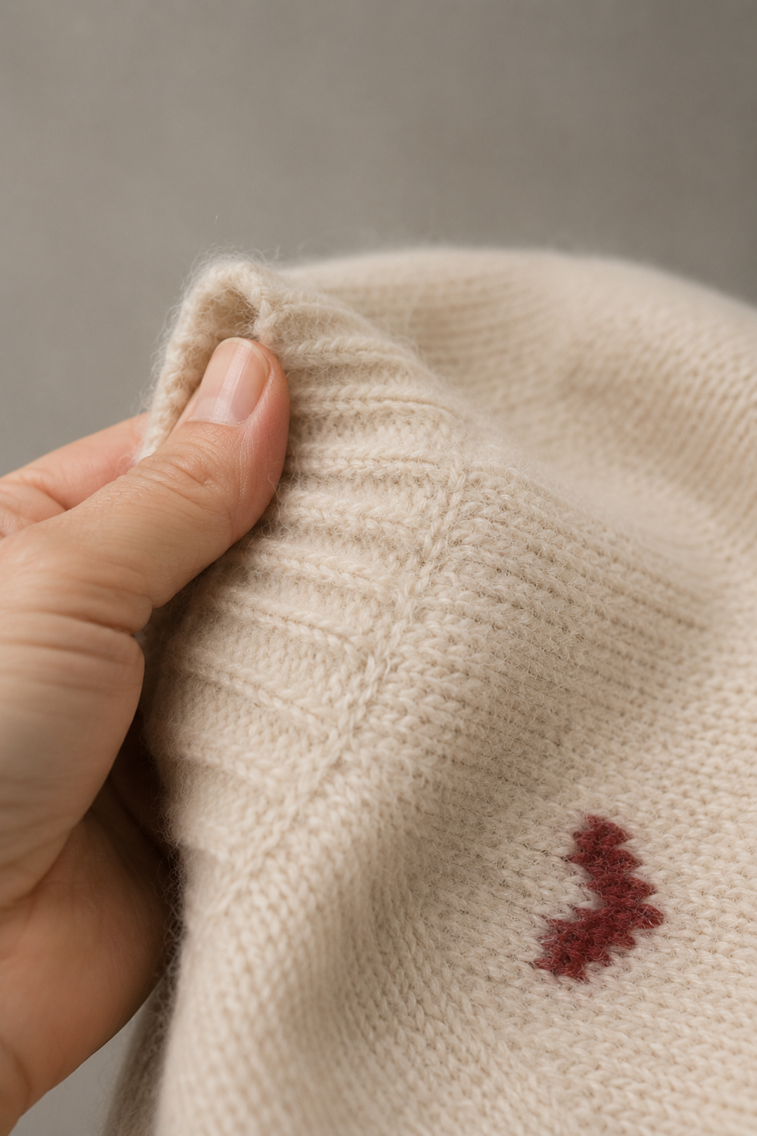 Kennedy | Raglan Sleeve Crew Neck Sweater fabric texture close-up