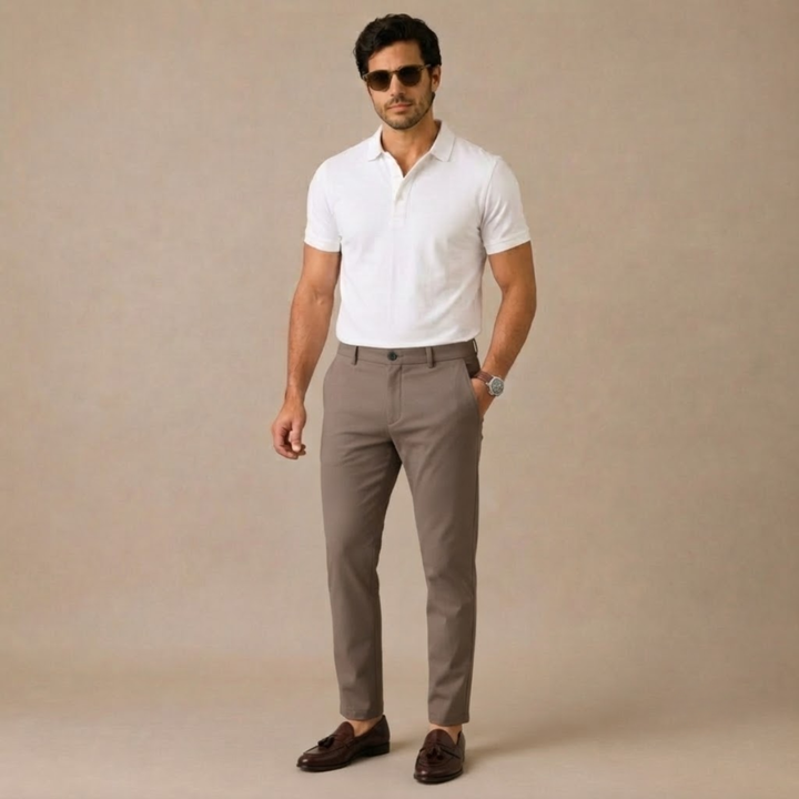 The Bardolino Men’s Slim Fit Casual Business Dress Pants