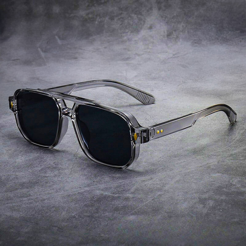 Havana Oversized Square Sunglasses