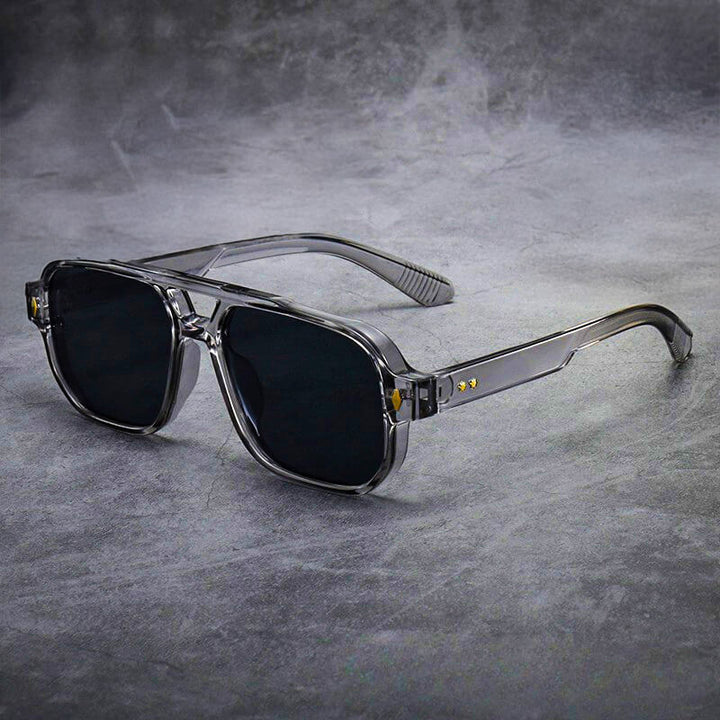 Havana Oversized Square Sunglasses