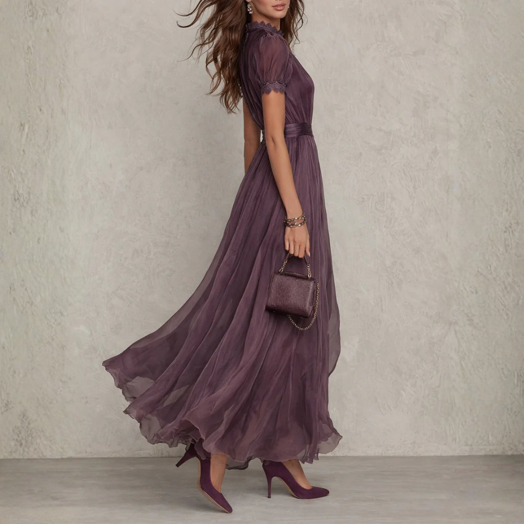 Marion | Lace Flow Maxi Dress
