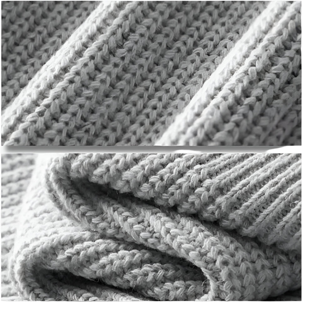Merino Wool Quarter Zip Sweater