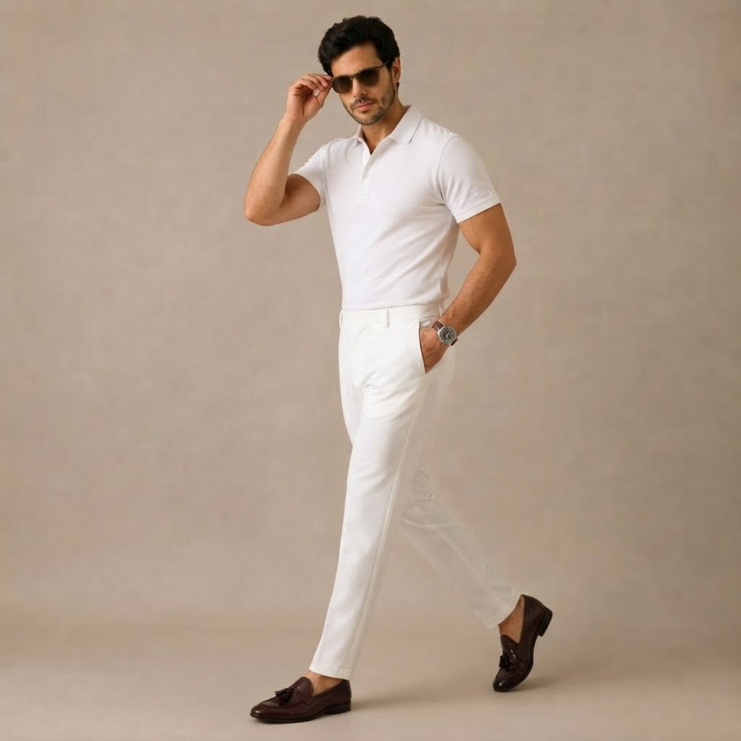 The Bardolino Men’s Slim Fit Casual Business Dress Pants