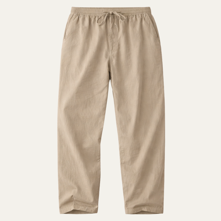 The Faircrest Ridge Men’s Cotton Linen Wide Leg Casual Pants