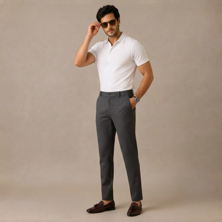 The Bardolino Men’s Slim Fit Casual Business Dress Pants