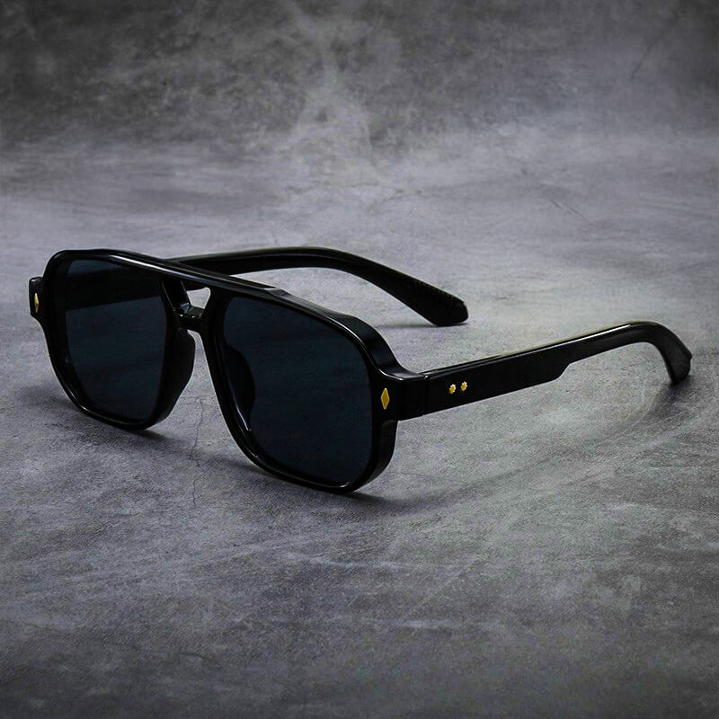 Havana Oversized Square Sunglasses