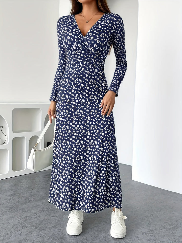 Judith | Floral Print Long Sleeve Dress