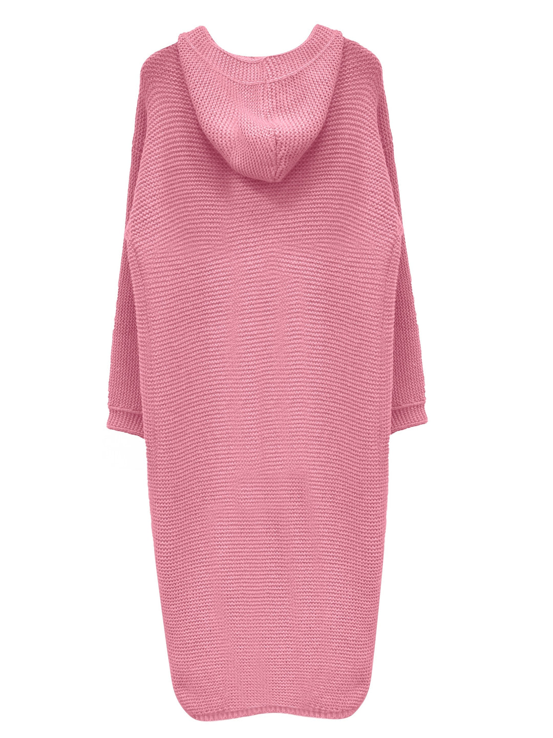 Halflange Trui met Capuchon en Cardigan
