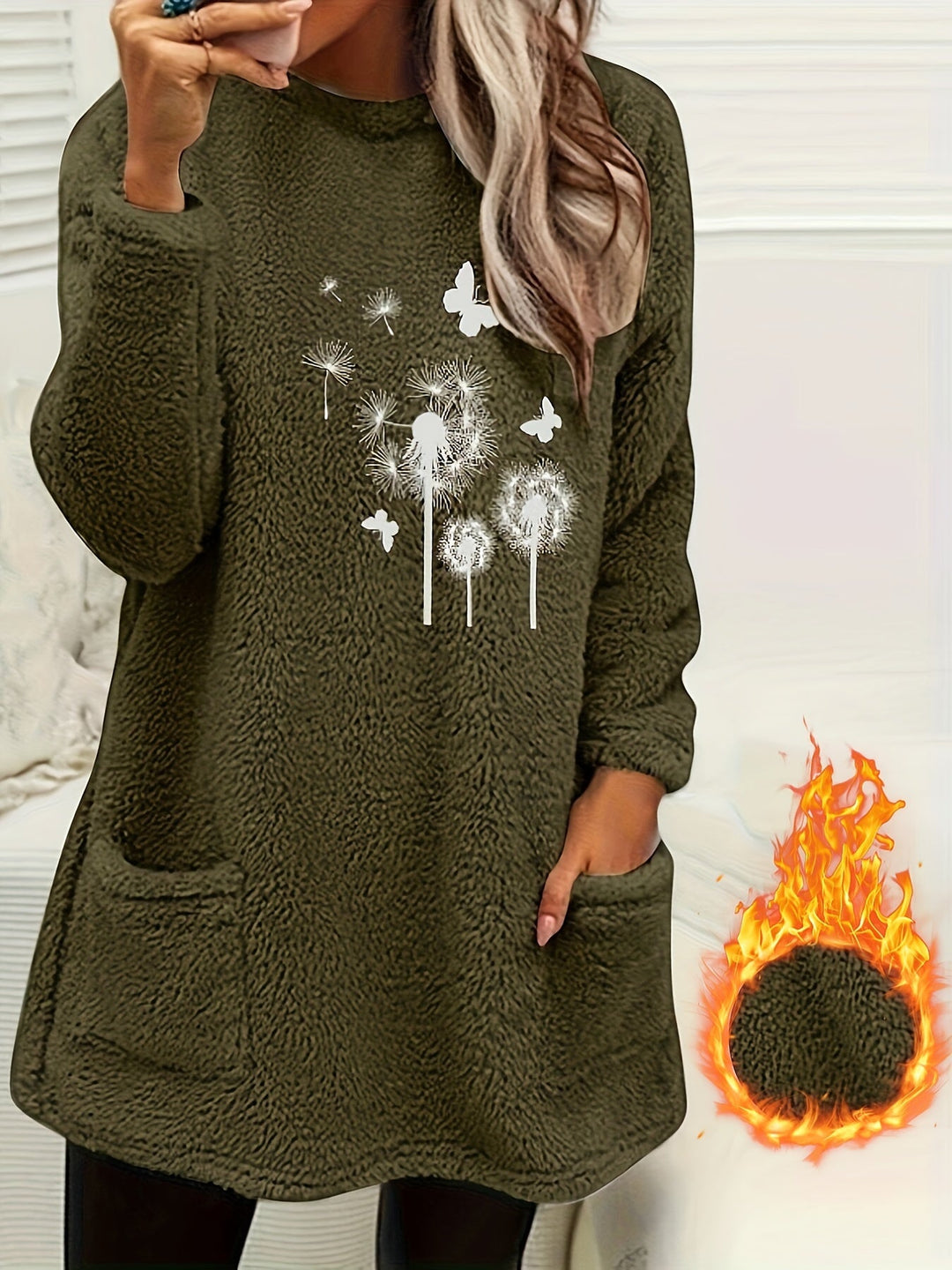 Harper | Reversible Fleece Sweatshirt